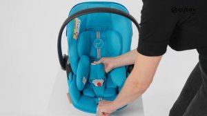 Регулировка ремней и подголовника в автокресле CYBEX Cloud G i-Size
