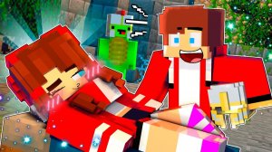 Джей Джей и Майки спасают сестру от побега дракона - Анимация в Роблоксе