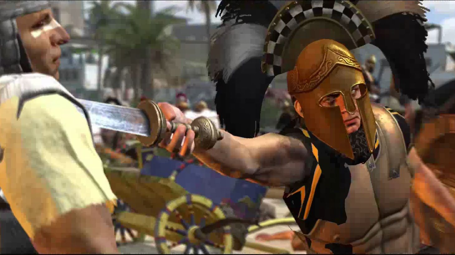 Total War Rome II Бой против Греческих мятежников Пальмира, 202 до н.э. смотреть онлайн