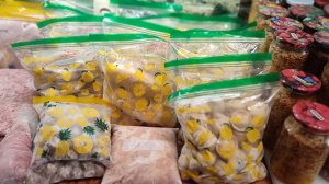 Заготовка полуфабрикатов в морозилку / Preparation of semi-finished products in the freezer