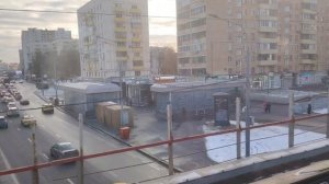 поездка на электропоезде ЭП2ДМ-0224 №6958 ТУЛА 1 КУРСКАЯ-ВОЛОКАЛАМСК, ОТ КАЛАНЧЕВСКОЙ ДО Стрешнево