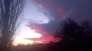 Необыкновенный рассвет.