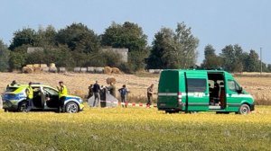 В Польше возле жилого дома упал разведывательный дрон