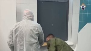 Кадры СК из подмосковной школы, где девятиклассник устроил поножовщину.