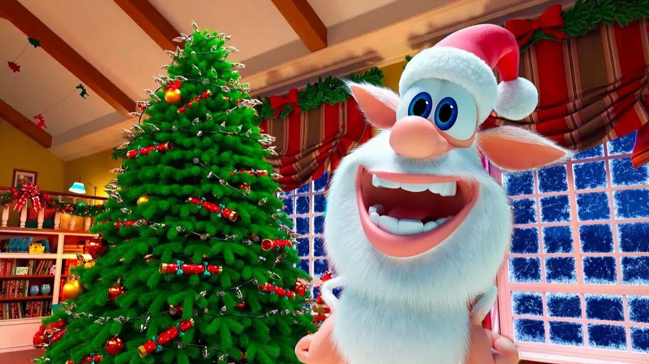 Буба! Буба Поет Песни Про Новый Год! Мульти книжка Для Детей!