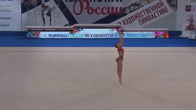 Арина Аверина. Обруч. ЧР 2020