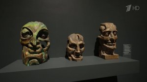 Специалисты Первого канала к выставке Эрнста Неизвестного воссоздали общение Хрущева со скульптором.