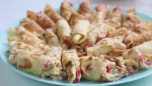 Гости Смели МОМЕНТАЛЬНО! Очень Простая Вкусная Закуска Яичные рогалики