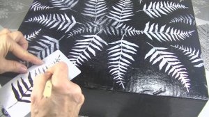 Декорированная коробка для организации пространства .