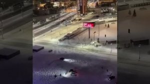 Опасные покатушки устроили мигранты в Чите.