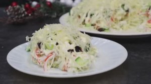 Мой _Ходовой_  Крабовый Салат _Эсмеральда_  на все Новогодние праздники!