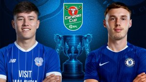 Кардифф Сити — Челси Футбол  Англия. Кубок Лиги. 1/4 финала | 16.12.2025 Прямая трансляция