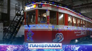 ⚡️ Мариупольский транспорт украсили к Новому году!