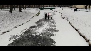 Подледная рыбалка-страсть хуже неволи! Таврический сад, Санкт-Петербург
