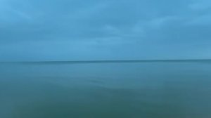 Утро на Азовском море. Пляж Подмаячный Голубицкая Пересыпь