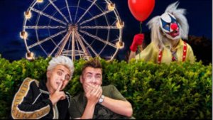 А4 - Экстремальные Прятки От Страшного КЛОУНА в Парке Развлечений !