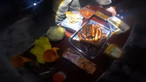 ЗИМНЯЯ РЫБАЛКА НА ОЗЕРЕ! БЕШЕНЫЙ КЛЁВ КАРАСЯ, ВОБЛЫ И САЗАНА. С НОЧЁВКОЙ!