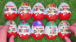 Вкусный ASMR. 10 Киндер Сюрпризов! Какие киндеры я выберу?