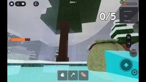 попал в секретную зону разработчика в Roblox 99 ночей в лесу