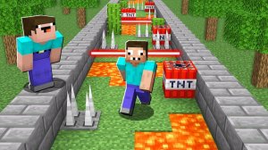 НУБ ПОСТРОИЛ ИСПЫТАНИЯ ДЛЯ ПРО В МАИНКРАФТ НУБИК ЗАТРОЛЛИЛ ПРО И ТРОЛЛИНГ ЛОВУШКА В MINECRAFT