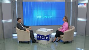 "Вести-Интервью". Гость программы - Никита Тарасов