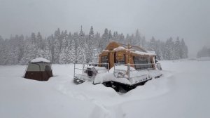 ATIK _ -15 градусофф . Снежный лагерь.