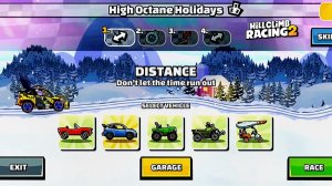 Предстоящее КОМАНДНОЕ СОБЫТИЕ "High Octane Holidays" - Hill Climb Racing 2