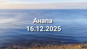Анапа 16.12.2025