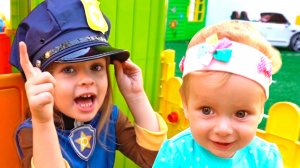 Веселая полицейская  песня для детей Майи и Маши+Детские сборники
