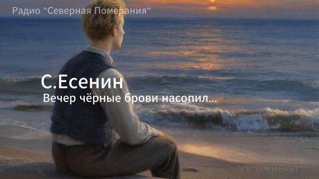 Вечер чёрные брови насопил 1