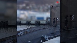 «Лодка цела»: Черноморский флот записал видео с атакованной в Новороссийске подлодкой