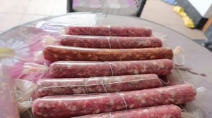 Очередная партия сыровяла.