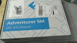 Flashforge Adventurer 5M - комплект для обшивки принтера. Распаковка.