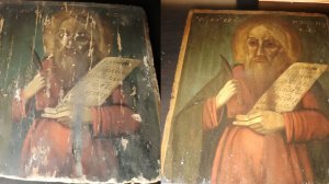 Образ Святого Пророка Илии - реставрация иконы