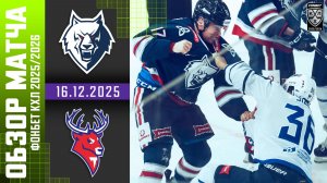 НЕФТЕХИМИК – ТОРПЕДО | Обзор матча Фонбет КХЛ сезон 2025/2026 | 16.12.2025