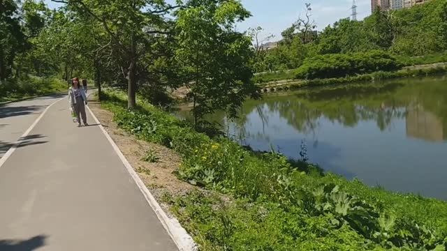 ПРОГУЛКА ПО МИННОМУ  ПАРКУ //   ВЛАДИВОСТОК  -ТРИ ОЗЕРА  //(архив)
