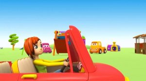 Песенки с Левой - Фрукты  Подпевай вместе с грузовичком Лёвой