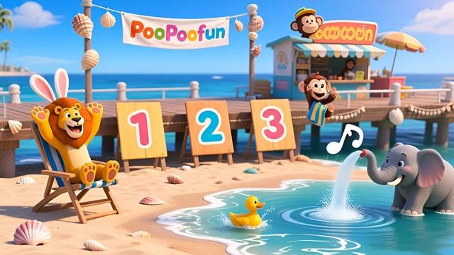 Музыкальная считалка ПуПуФан Песнка мультик на английском языке