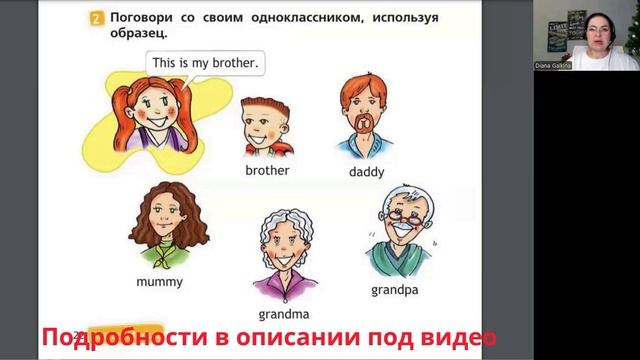 Spotlight 2 класс. Урок 15. My family. С. 22-23