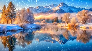 ОЧЕНЬ КРАСИВАЯ РАССЛАБЛЯЮЩАЯ МУЗЫКА ДЛЯ ДУШИ 🎵 ЗИМНЯЯ УСПОКАИВАЮЩАЯ МУЗЫКА ДЛЯ СНА И ЗВУКИ ПРИРОДЫ