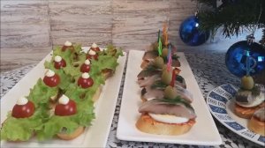 Праздничный бутерброды. НЕВЕРОЯТНО ВКУСНЫЕ ЗАКУСКИ с рыбой и курицей на Новый Год