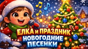 ЕЛКА И ПРАЗДНИК | НОВОГОДНИЕ ПЕСЕНКИ И ЗИМНЯЯ АТМОСФЕРА