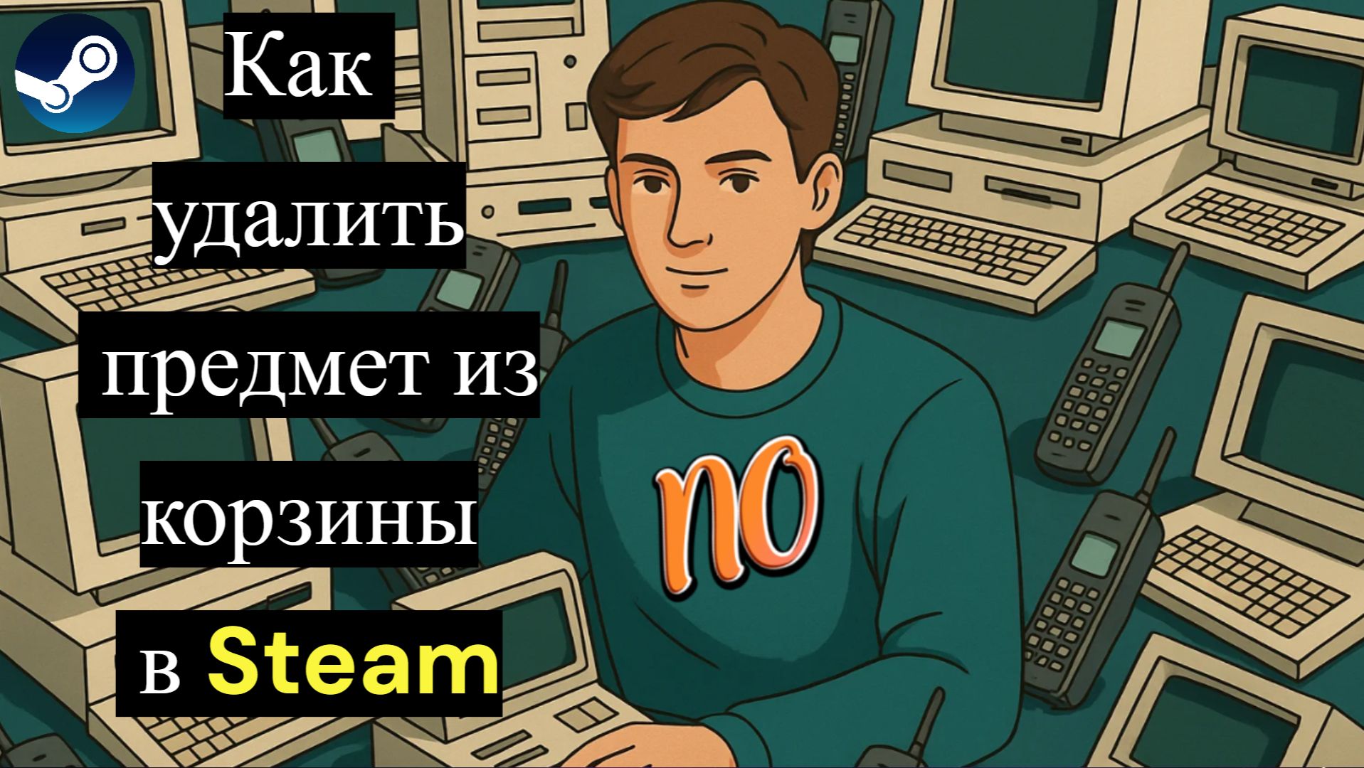 Как удалить предмет из корзины в Стиме. Как удалить в Steam не нужные вещи. смотреть онлайн