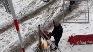 Снос автостоянки