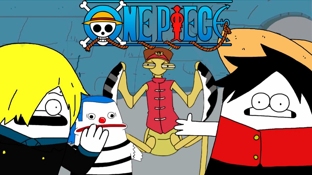 Луффи и Санджи ВАН ПИС мультик анимация Блокс Фрутс озвучка смотреть онлайн