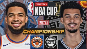 Нью-Йорк — Сан-Антонио NBA Кубок. Финал | 17.12.2025 Прямая трансляция