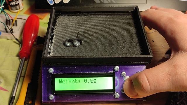Прототип электронных весов