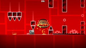 Показываю баг в игре Геометри Даш