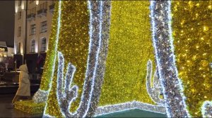 🎆Потрясающие новогодние огни Москвы 2025 сияние праздника и волшебная атмосфера города✨🌃