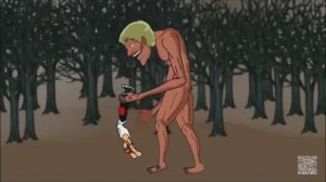 Халк, Веном против титана из вселенной Война Молотом, Бронированный титан, Атака на титана